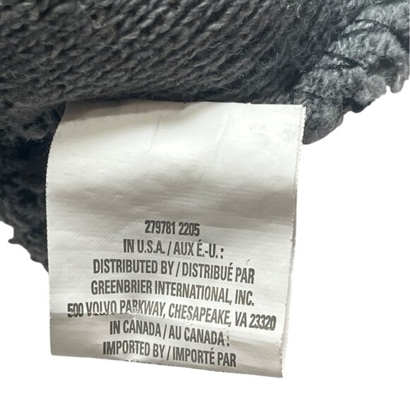 Gray Striped Knit Pom-Pom Beanie Hat 18p - Picture 5 of 7